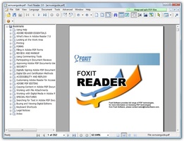 Foxit PDF Reader screenshot 1