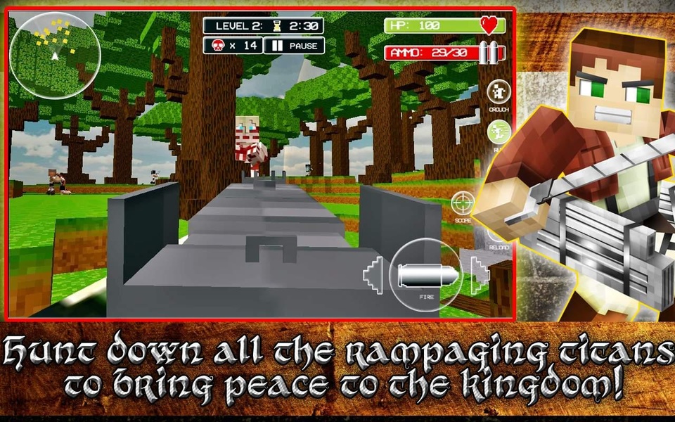 Titan Attack on Block Kingdom - Preview 1