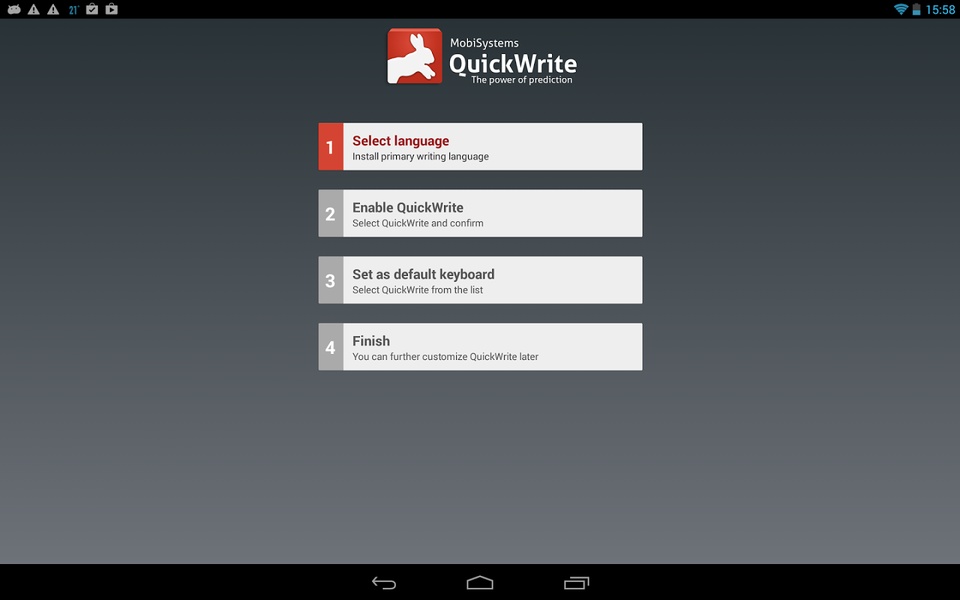 QuickWrite - Preview 4