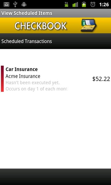 Checkbook - Preview 2