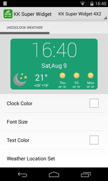 KK Super Widget - Preview 1
