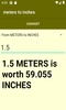 meters to inches converter screenshot 4