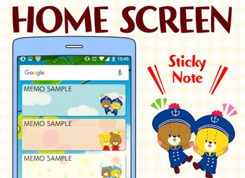 Memo Pad TINY TWIN BEARS - Preview 4