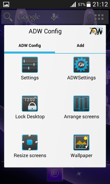 Purple Nature ADW Theme - Preview 3