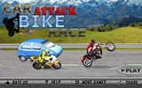 Car Attack; Bike Race screenshot 1