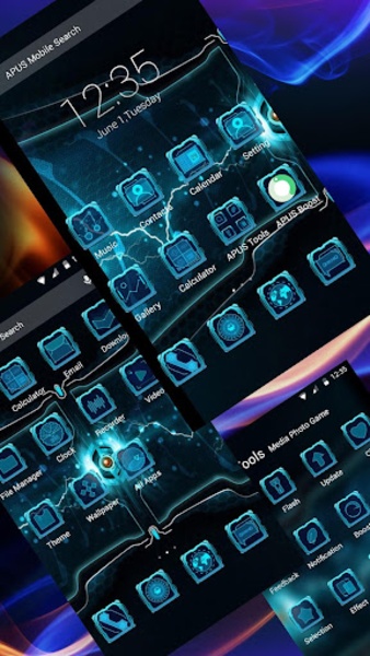 Electric current Theme - Preview 2