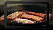 Fried Bacon Video Live Wallpaper screenshot 2