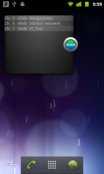 SLW Wlan Scan Widget - Preview 1