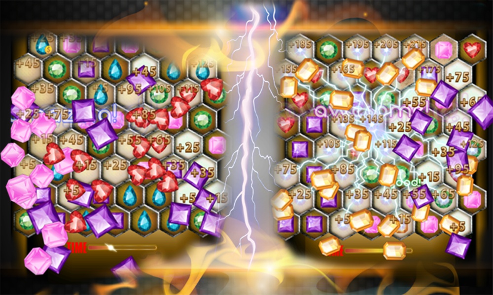 Jewels Blitz Gold Hexagon - Preview 14