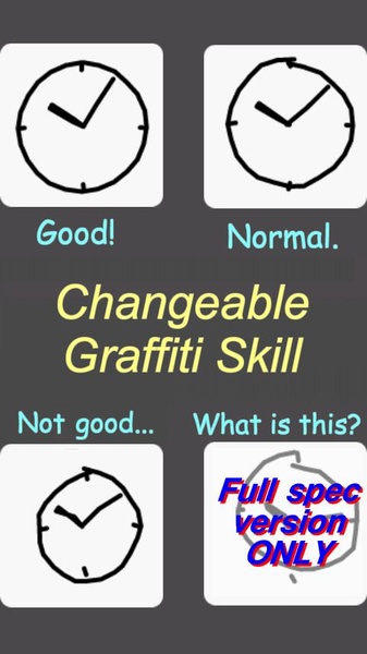 Graffiti Analog Clock FREE - Preview 3