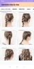 Hairstyles step by step screenshot 10