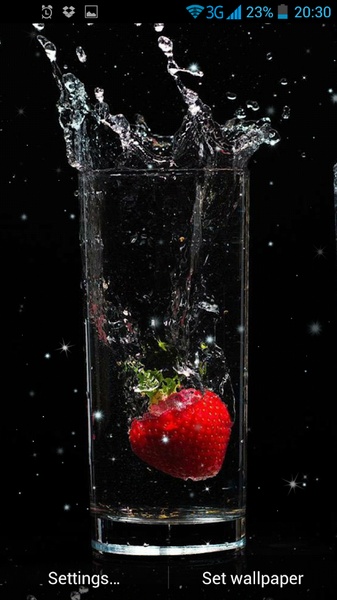 Strawberry Live Wallpaper - Preview 2