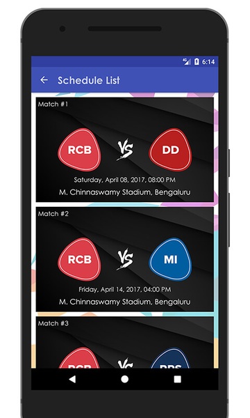 RCB Team: Schedule & Info - Preview 1