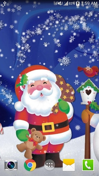 Cartoon Christmas Live Wallpaper - Preview 16