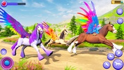 Wild Unicorn Horse Family Sim screenshot 2