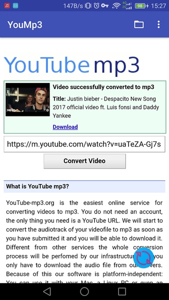 YouMp3 - Preview 1