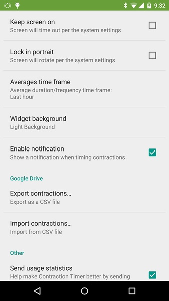Contraction Timer - Preview 3