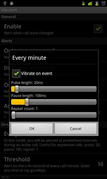Vibralert Demo - Preview 2