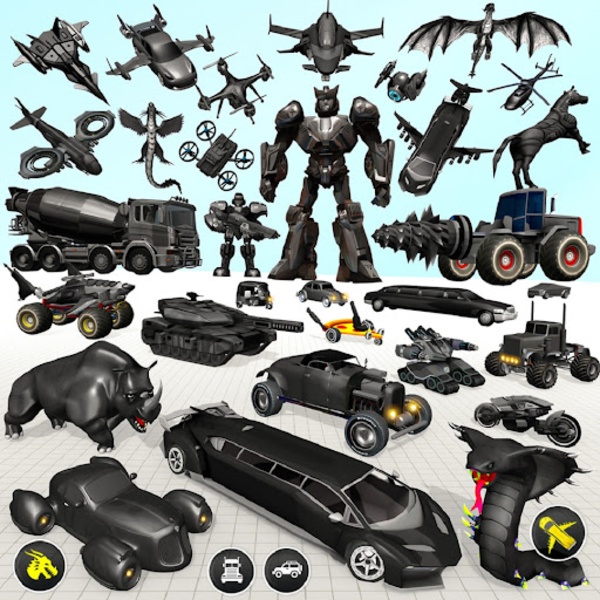 Police Limousine Robot Transform 2020 - Preview 1