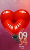 Romantic Heart Zip screenLock screenshot 2