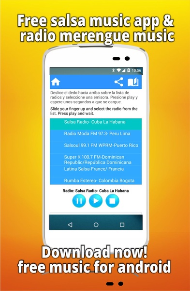 Musica salsa y merengue para bailar: am fm radio - Preview 5
