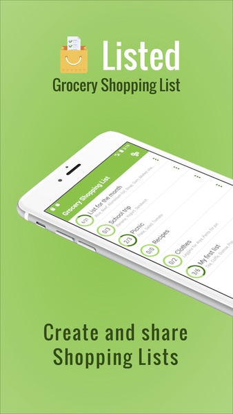 Shopping lists - Preview 1