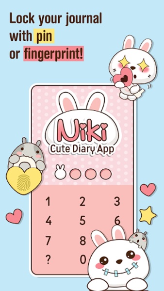 Niki: Cute Diary App - Preview 5
