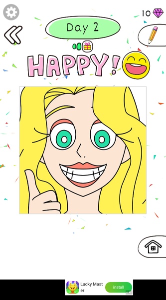Draw Happy Princess - Preview 1