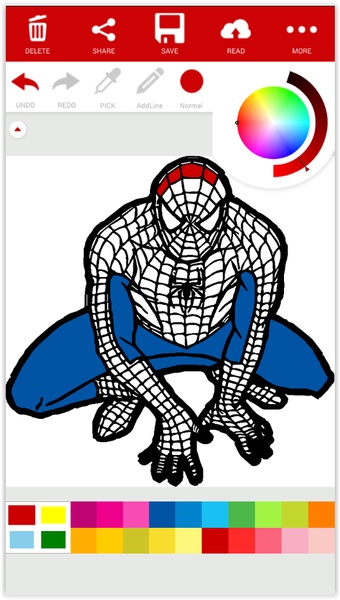 Coloring SpiderMan Games - Preview 1