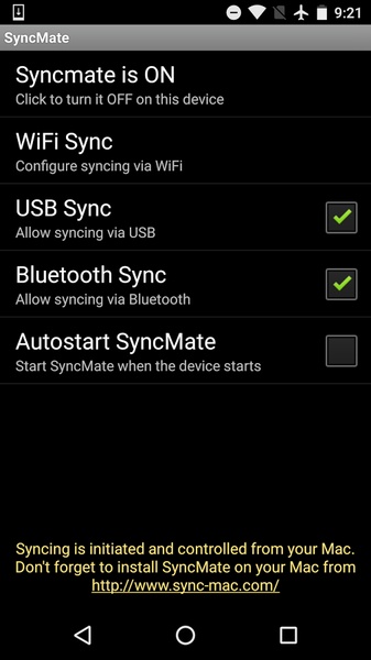 SyncMate - Preview 3