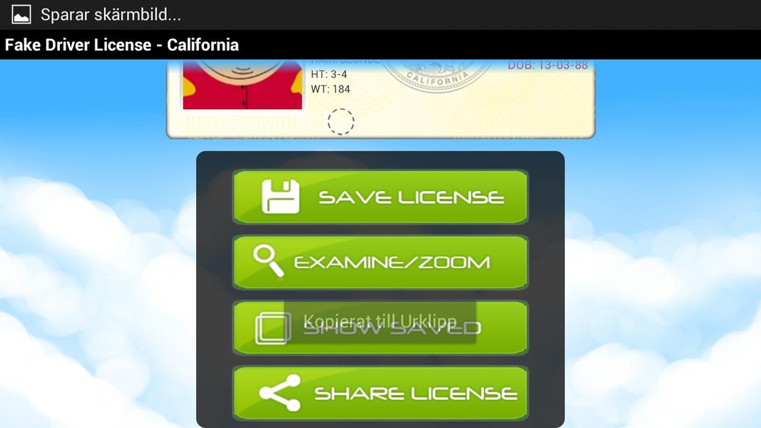 Fake Driver License Generator - Preview 2