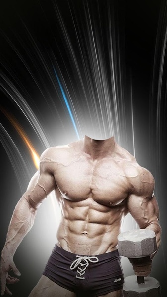 Bodybuilder Photo Montage - Preview 2