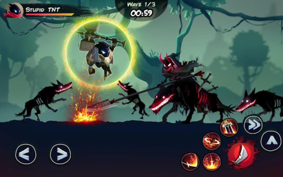 Shadow Stickman - Preview 2