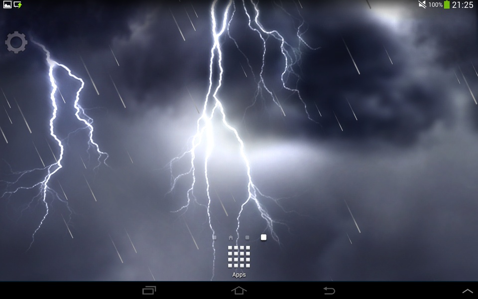 Lightning Storm LWP - Preview 2