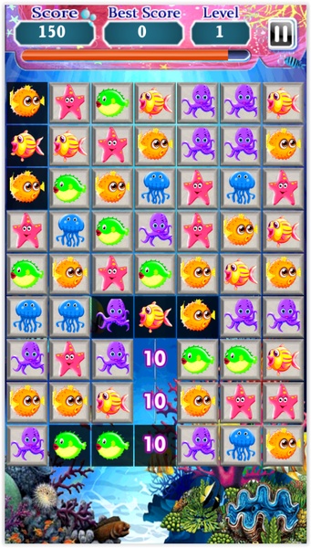 Mermaid Match 3 Puzzle Mania - Preview 5
