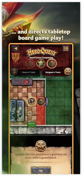 HeroQuest Sistema de Juego juego de mesa en español Hasbro