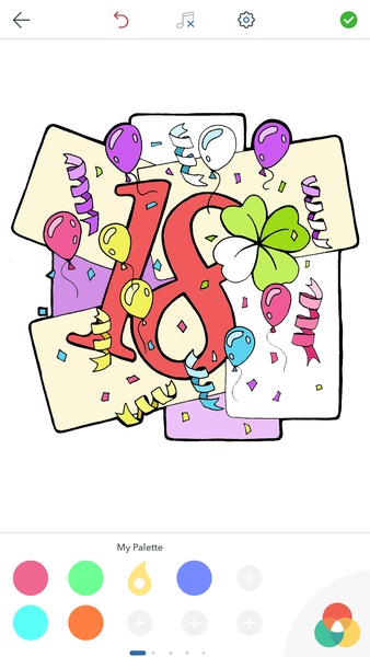 Numbers Coloring Pages - Preview 1