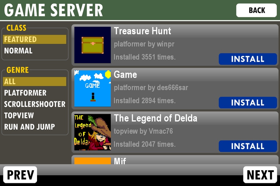 Game Creator Demo - Preview 7