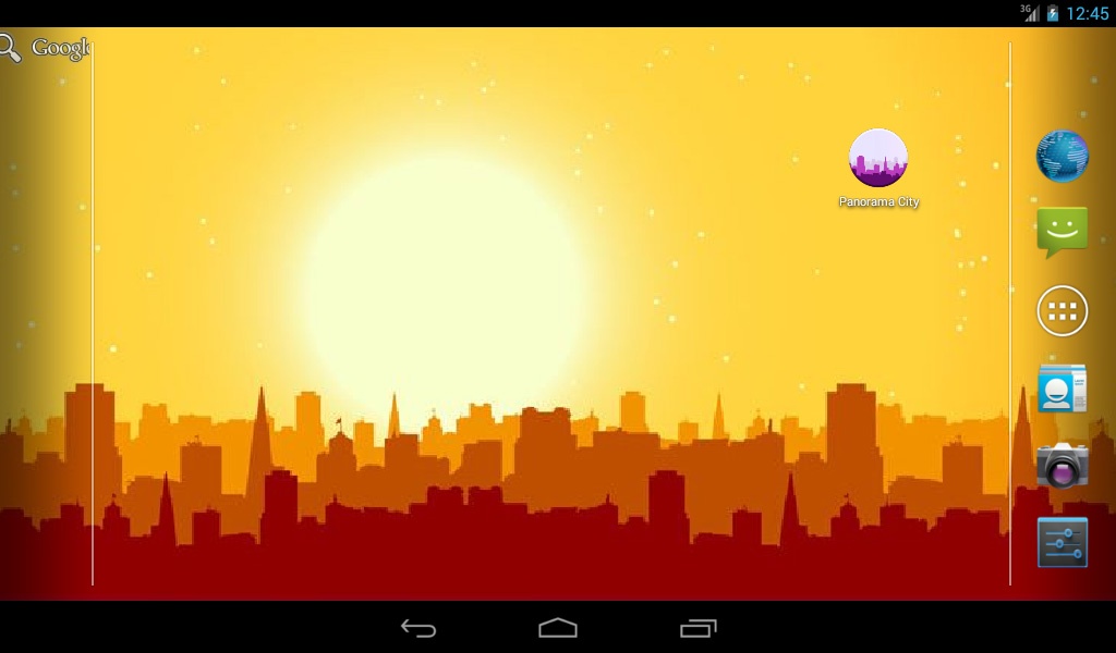 Panorama City Free Live Wallpaper - Preview 2