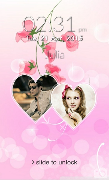 Couple Photo Lock Screen - Preview 4
