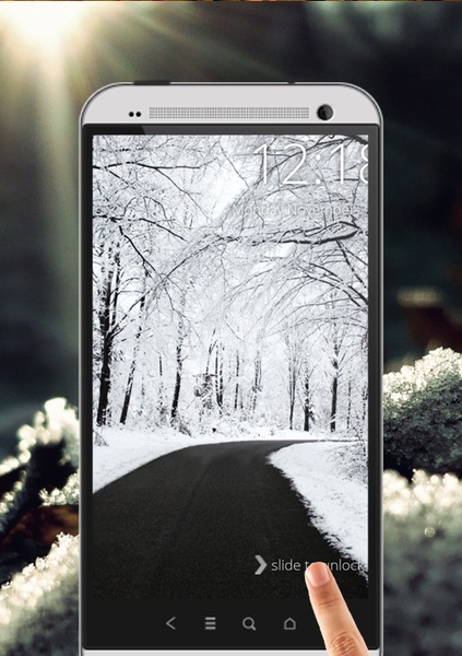 Snowfall Screen Lock - Preview 2