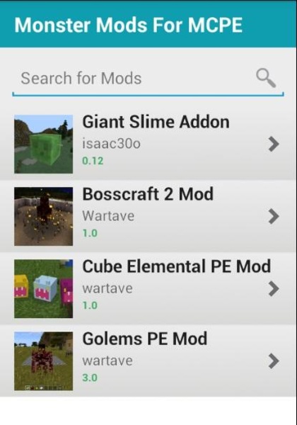 Monster Mods For MCPE - Preview 5