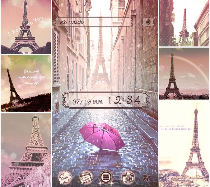 Rain at the Eiffel Tower - Preview 4