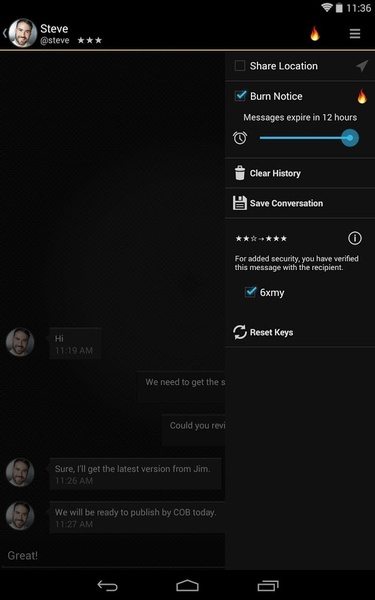 Silent Text - Preview 9