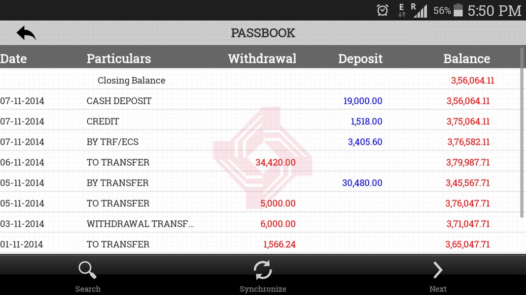 CBI m-Passbook - Preview 2