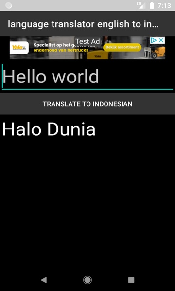 language translator english to indonesian - Preview 4