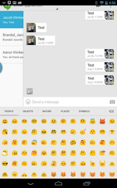 Sliding Emoji Keyboard - Preview 1