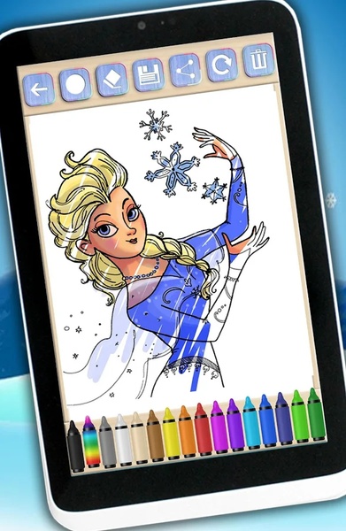 Paint ice princesses - Preview 3