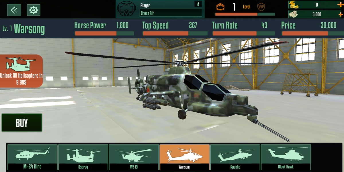 Gunship Battle Helicopter - Preview 2