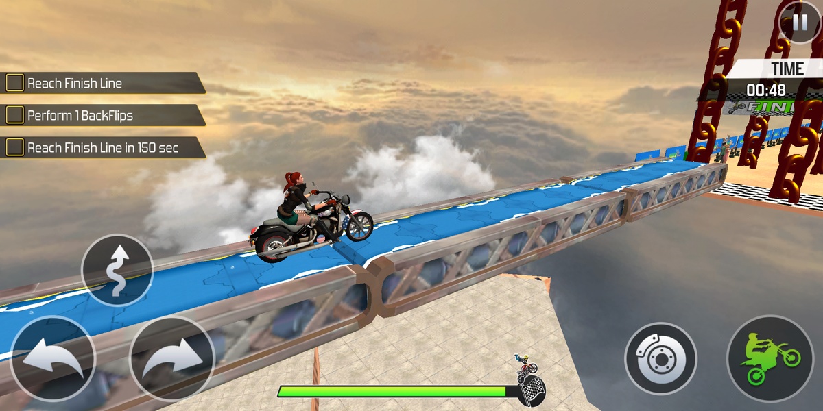 Bike Impossible Tracks Racing Motorcycle Stunts - Preview 3